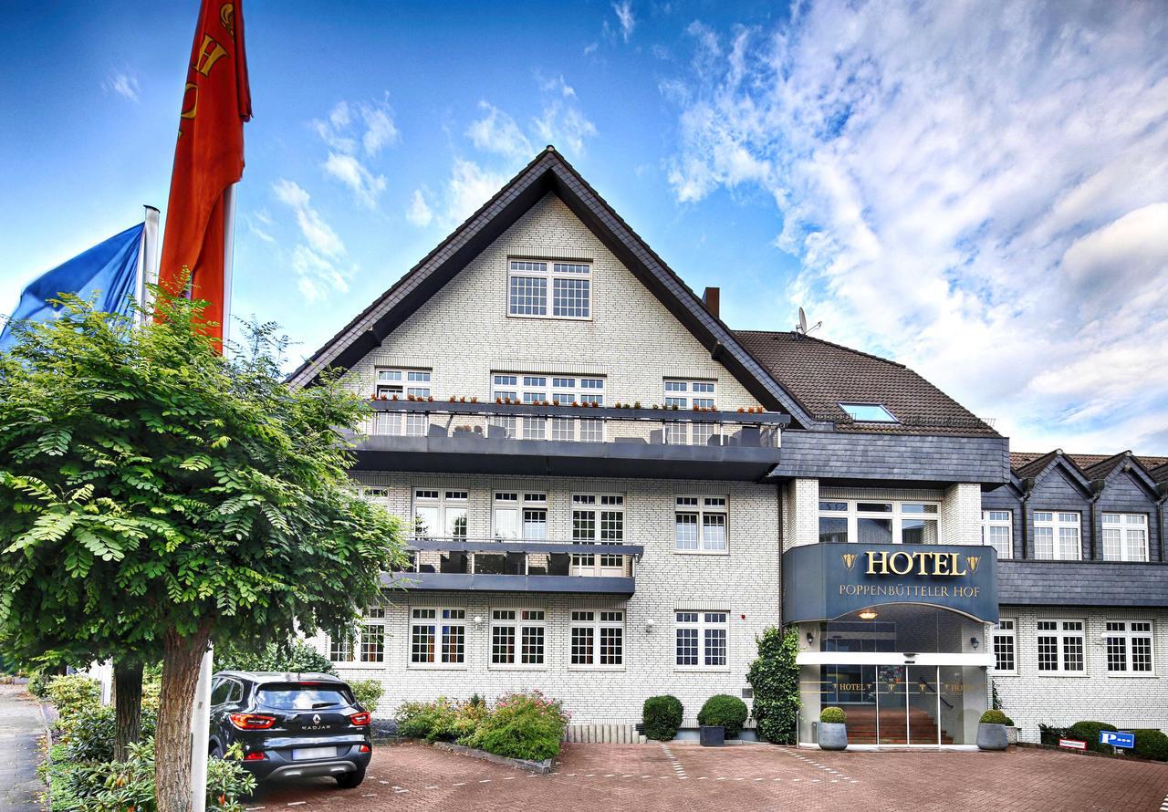 Boutique Hotel Poppenbütteler Hof Hamburg Exterior foto